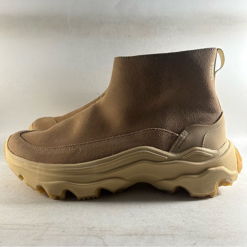 Sorel Women's Kinetic Breakthru Acadia Waterproof Boot Suede Brown Size 9.5 - Picture 3 of 8